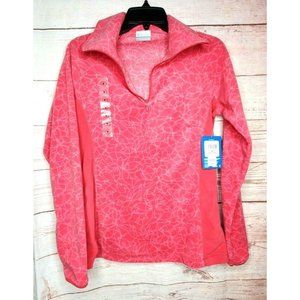 Columbia Sportswear Company Women Artic Air Printed 1/4 Zip Turtleneck Sweater